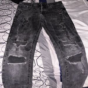 H&M Ripped Skinny Jeans 31x32